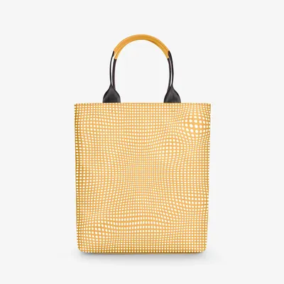 Sacs et cabas - SHOPPING BAG OPTICAL 1 - COULEUR MATE - 959NINEFIVENINE