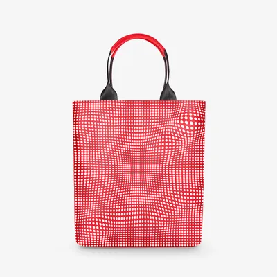 Bags and totes - SHOPPING BAG OPTICAL 1 - MATTE COLOR - 959NINEFIVENINE