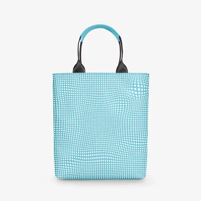 Sacs et cabas - SHOPPING BAG OPTICAL 1 - COULEUR PASTEL - 959NINEFIVENINE