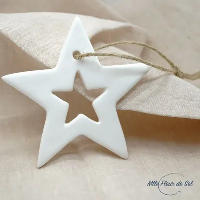 Christmas garlands and baubles - Balthazar star - MLLE FLEUR DE SEL
