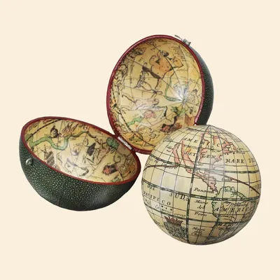 Objets de décoration - Globe de poche du XVIIIe siècle - STARBAY JLA PT TOURDHORIZON