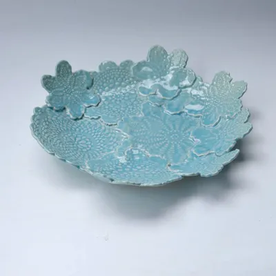 Platter and bowls - Petals & Flora Collection - LAMUNLAMAI. CRAFTSTUDIO