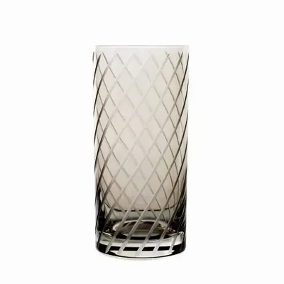 Glass - Gratia crystal glasses for water / drinks Mokka - 6 pieces 350 ml - PEKALLA CRISTAL GLASS