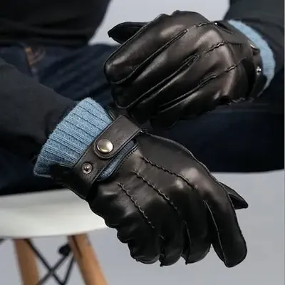 Petite maroquinerie - Gants en cuir italien HELORY - MONSIEUR CHARLI