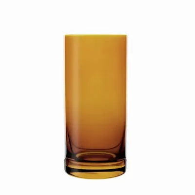 Glass - Vispera Amber Colored Cocktail Glass - 1 piece 360 ml - PEKALLA CRISTAL GLASS