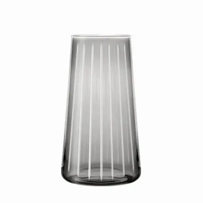 Glass - Vida Linea Colored Cocktail Glass Grey - 1 piece 450 ml - PEKALLA CRISTAL GLASS