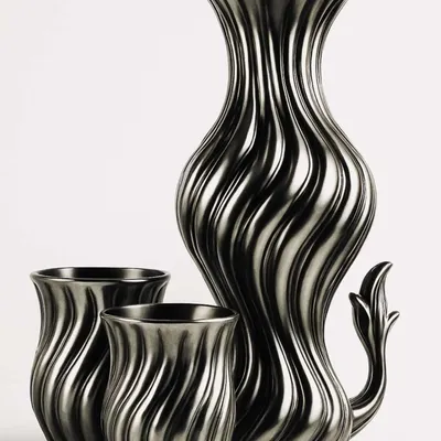 Vases - ART LUNAIRE DU SIAM - VASE SOFT VITALITY - SIAM LUNAR ART