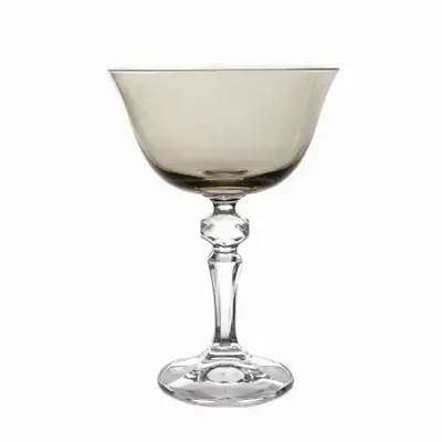 Verres - Kalatina verres à champagne en cristal Mokka - 6 pièces 180 ml - PEKALLA CRISTAL GLASS