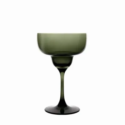 Verres - Vispera Verre à Martini coloré Verde - 1 pièce 340 ml - PEKALLA CRISTAL GLASS