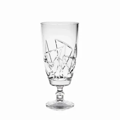 Cristallerie - Vase en cristal sur pied - 36 cm - PEKALLA CRISTAL GLASS