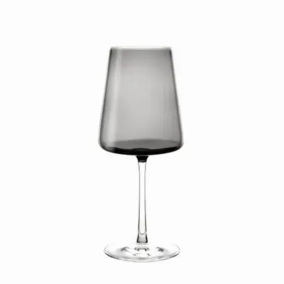 Verres - Vida Verre à vin coloré Gris - 1 pièce 520 ml - PEKALLA CRISTAL GLASS