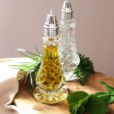 Cristallerie - Iris Conteneurs en cristal à épices - 2 pièces - PEKALLA CRISTAL GLASS