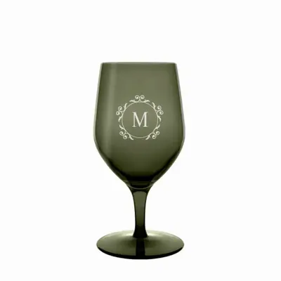 Verres - Vispera Verre à bière coloré Verde avec gravure - 1 pièce 450 ml - PEKALLA CRISTAL GLASS