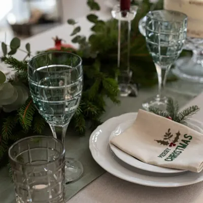 Cristallerie - Vaso Verres à vin en cristal modernes Malachit - 6 pièces 300 ml - PEKALLA CRISTAL GLASS