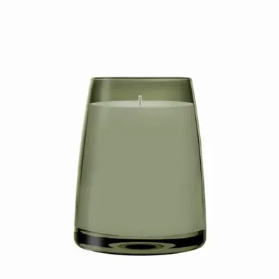 Candlesticks and candle holders - Vispera Verde Scented and colored soy candle - PEKALLA CRISTAL GLASS