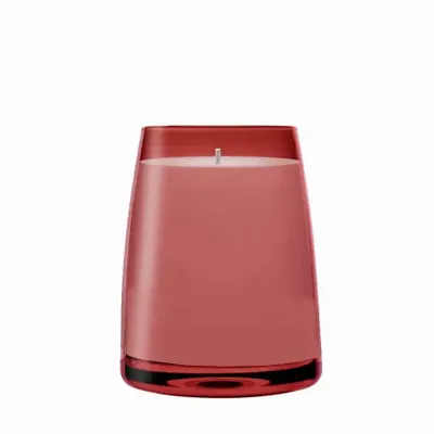 Candlesticks and candle holders - Vispera Rosal Scented and colored soy candle - PEKALLA CRISTAL GLASS