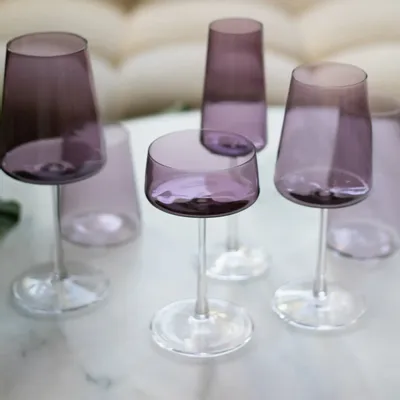 Glass - Vida Martini Verbe Coloured Champagne Glass - 6 pieces 230 ml - PEKALLA CRISTAL GLASS