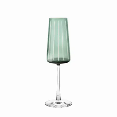 Verres - Vida LineaVerre à champagne coloré Prosecco Fresca - 1 pièce 240 ml - PEKALLA CRISTAL GLASS