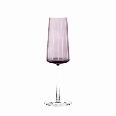 Verres - Vida Linea Verre à champagne coloré Prosecco Verbe - 1 pièce 240 ml - PEKALLA CRISTAL GLASS