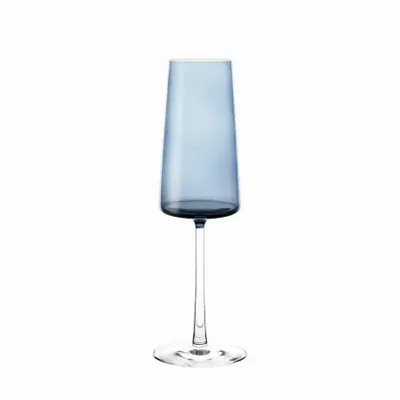 Glass - VidaProsecco Mist Colored Champagne Glass - 1 piece 240 ml - PEKALLA CRISTAL GLASS