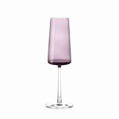 Glass - VidaProsecco Verbe Coloured Champagne Glass - 1 piece 240 ml - PEKALLA CRISTAL GLASS