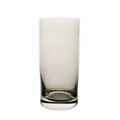Glass - Kalatina Mokka crystal glasses for water / drinks - 6 pieces 350 ml - PEKALLA CRISTAL GLASS