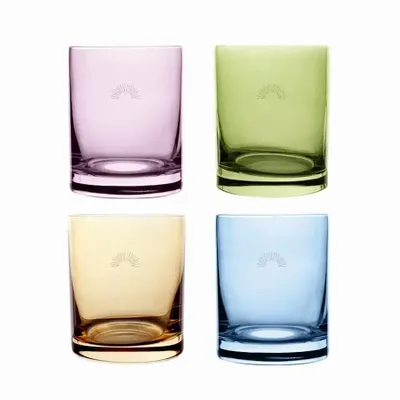 Crystal ware - Kalatina Isla crystal water/drink glasses - 4 pieces 320 ml - PEKALLA CRISTAL GLASS