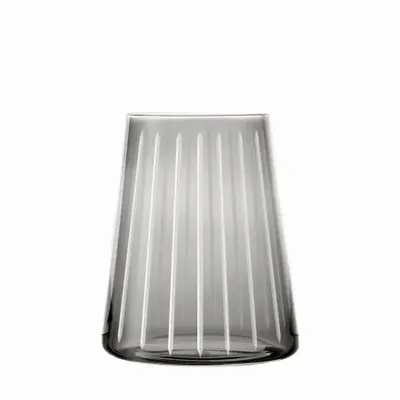 Glass - Vida Linea Colored Cocktail Glass Grey - 1 piece 380 ml - PEKALLA CRISTAL GLASS