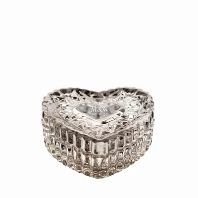 Cristallerie - Mokka Boîte en cristal pour les alliances du couple marié - PEKALLA CRISTAL GLASS