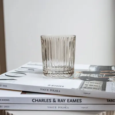 Cristallerie - Carafe + verres à whisky en cristal Mokka - 2 pièces 280 ml - PEKALLA CRISTAL GLASS