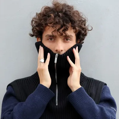 Foulards et écharpes - Col en coton JAVIER noir - MONSIEUR CHARLI