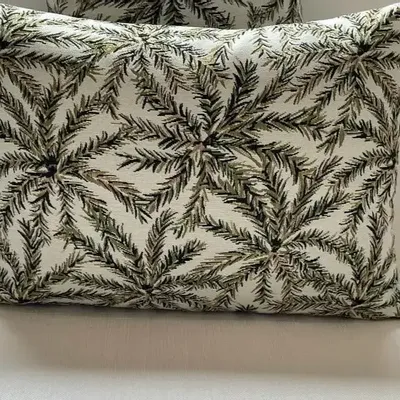 Fabric cushions - Cozip PALMIER outdoor cushion | Elitis fabric - COZIP