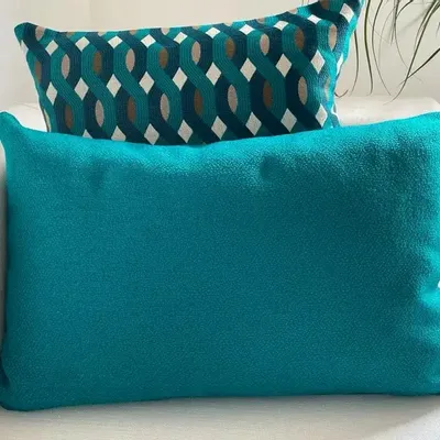 Fabric cushions - Cozip BLUE LAGON Outdoor Cushion | Elitis fabric - COZIP