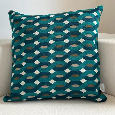 Coussins textile - Coussin d'extérieur Cozip MEGEVE | Tissu Elitis - COZIP