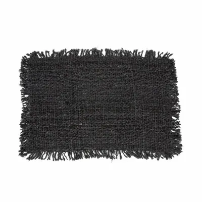 Placemats - The Oh My Gee Placemat - Black Navy - BAZAR BIZAR LIVING