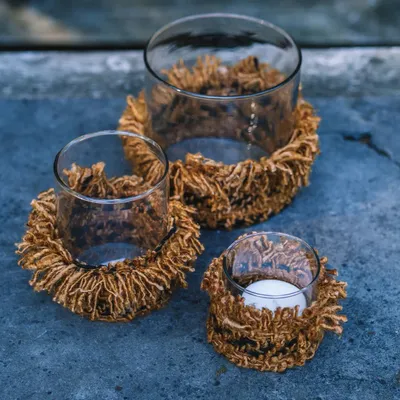 Candlesticks and candle holders - The Oh My Gee Candle Holder - CinnamonB - S - BAZAR BIZAR LIVING