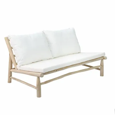 Comforters and pillows - The Island Two Seater - Natural - CUSHION ONLY - BAZAR BIZAR LIVING