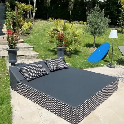 Piscines - VALENTIN | Lit de piscine COZIP - PALOMA | 180 x 140 x h38 cm - COZIP