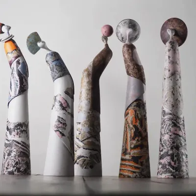 Objets de décoration - Upcycled Vase & Sculpture - 103PAPER SHOP
