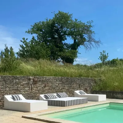 Piscines - La croisière s'amuse| Lit de piscine COZIP - GRAND BED | 200 x 180 x h30 cm - COZIP