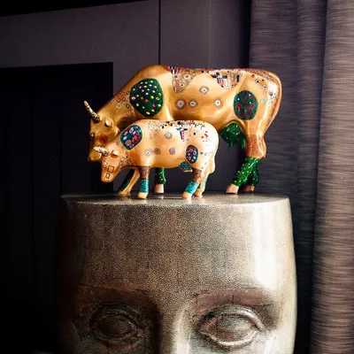 Sculptures, statuettes and miniatures - CowParade - Ceramic Medium - LA PETITE CENTRALE