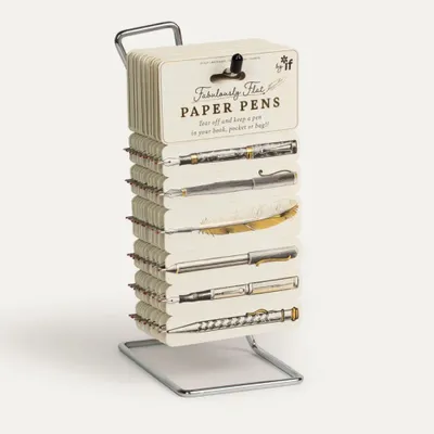 Stationery - FABULOUSLY FLAT PAPER PENS - CATWALK BARCELONA