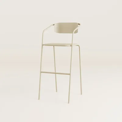 Chaises de jardin - U32 - Outdoor Bar stool - OBRA STUDIO