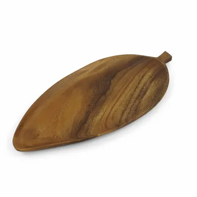 Plats et saladiers - Assiettes Laurel en bois d'acacia - KINTA