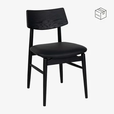 Chaises - Osaka avec un cadre noir - PMP FURNITURE