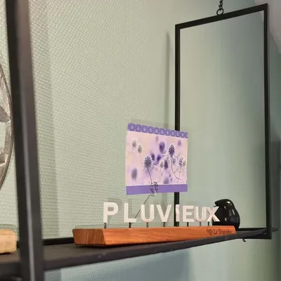 Design objects - Pluvieux Heureux - LE DIGRAPHE