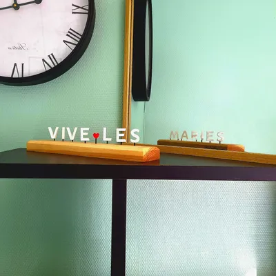 Objets design - Vive les mariés ! - LE DIGRAPHE