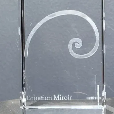 Objets de décoration - Tirage limité - œuvre "Equation Miroir" de l'artiste Morpho - LE DIGRAPHE