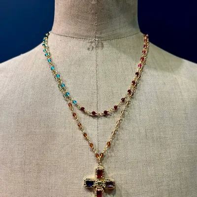 Jewelry - Double/Long Necklace Giulietta - Stones - FASCINATO