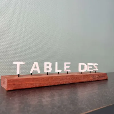 Decorative objects - Digraphe Tables des - Enfants - LE DIGRAPHE